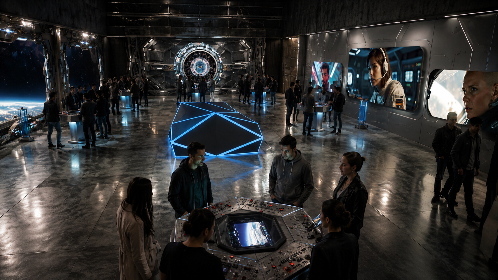 Voidspace immersive space adventure — production still 6